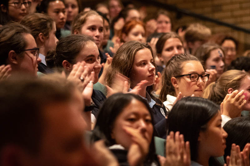 Girls Clapping | Wycombe Abbey