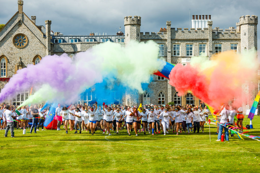 Wycombe Abbey Colour Run 2021