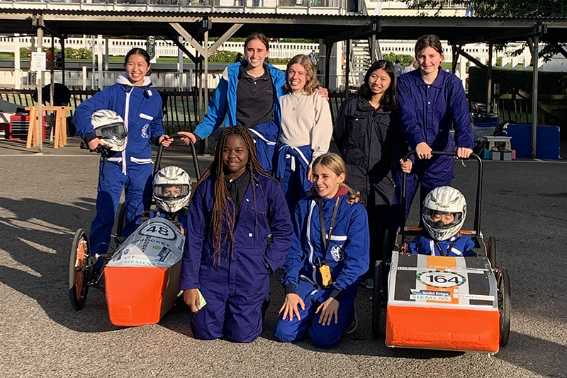 Success on the Track for the Wycombe Abbey Greenpower Team