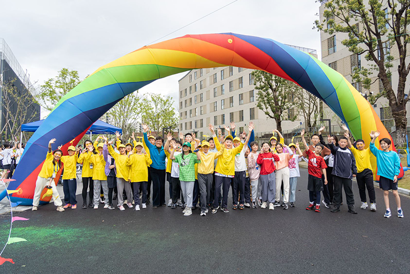 Colour Run at Wycombe Abbey School Hangzhou China