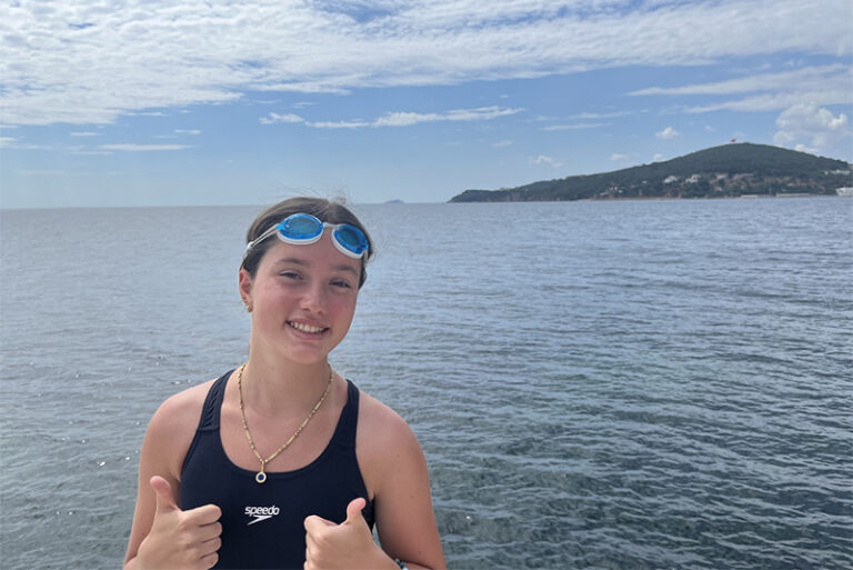 Abbey Pupil Completes the Bosphorus CrossContinental Swim