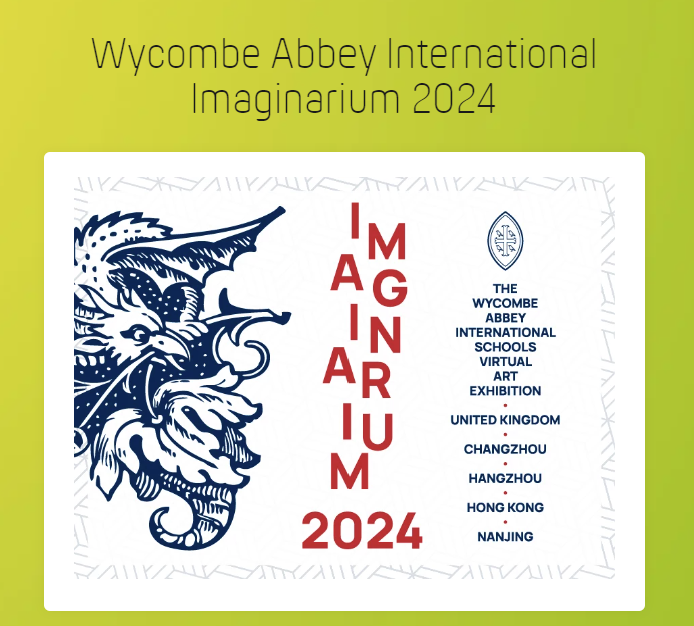 The Wycombe Abbey Imaginarium logo next to a list of Wycombe Abbey schools.