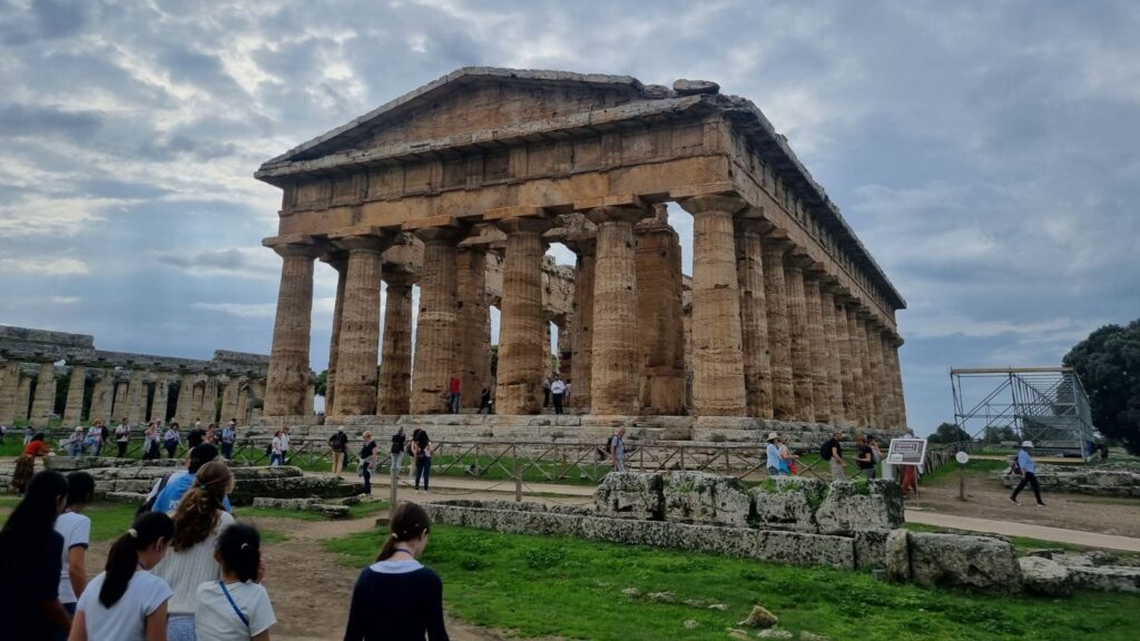 Paesteum ruins.