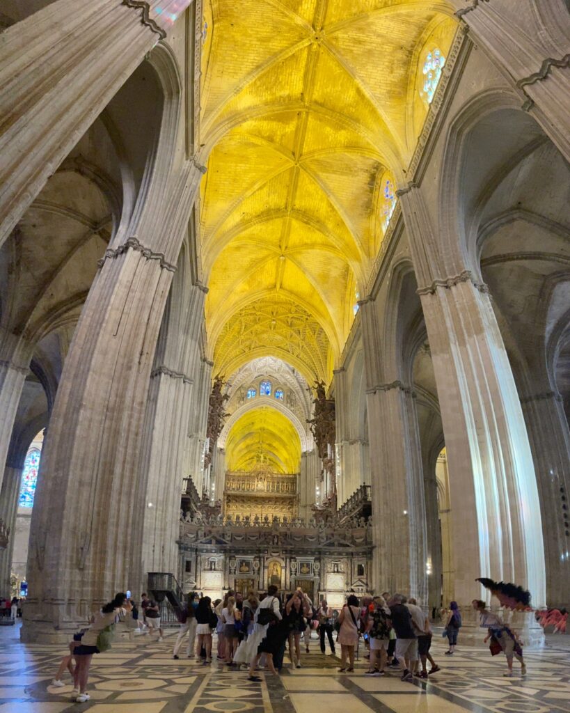 Inside the Gilralda Tower.