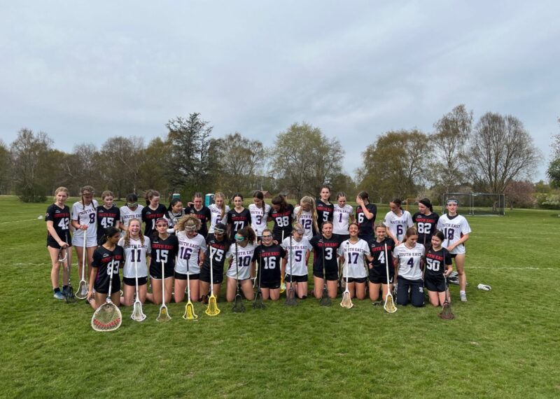 The South East U15 Girls Lacrosse Team.